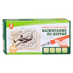 Набор для выжигания по дереву (аппарат с насадками, доски 2 шт)