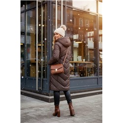 Куртка верблюжья шерсть арт.2285, Евро-зима (Коричневый)