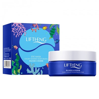 Патчи для глаз с икрой осетровых и водорослями Liftheng