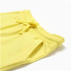 Комплект для мальчика (футболка, шорты), цвет молочный, рост 110 см