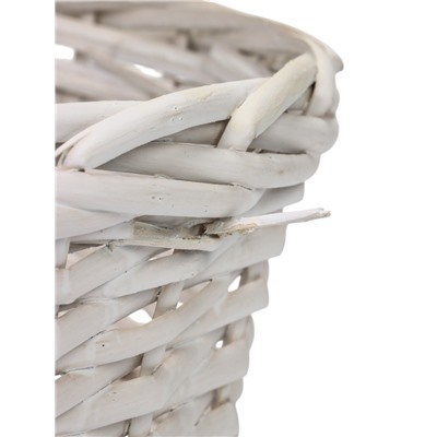 УЦЕНКА Набор корзин (ива), 37×30 H=15 HH35 b31×25, 31×26 H=13 HH30 b26×21, 26×22 H=12 HH26.3 шт., бел.1