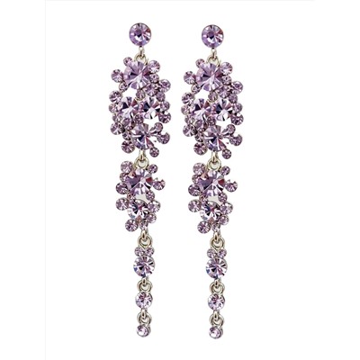 Серьги с чешскими кристаллами