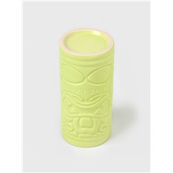 Стакан для коктейлей «Тики остров», 400 мл, d=7 см, h=14.5 см, керамика, зелёный