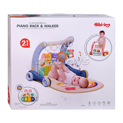 Коврик развивающий "Милые зверята" в коробке