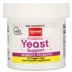 Jarrow Formulas, Probiotic Yeast Support, Women’s Probiotic, 5 Billion, 30 Veggie Caps