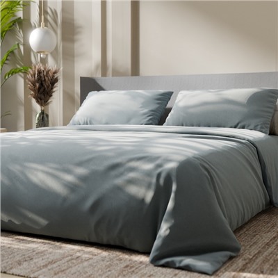 Постельное бельё 2-спальное «Этель. Утренняя дымка», бязь