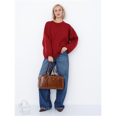 Сумка женская  51155SL brown Velina Fabbiano-Safenta в Новосибирске