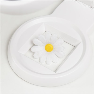 Лампа-лупа для творчества LEDx18 от 3ААА, USB белый 24.5×22 см