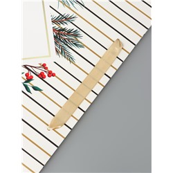 Пакет подарочный ламинированный «Счастливого Нового года и Рождества», 31 × 40 × 11.5 см