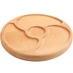 40396774 Менажница бук 25см 4 секции (х5)