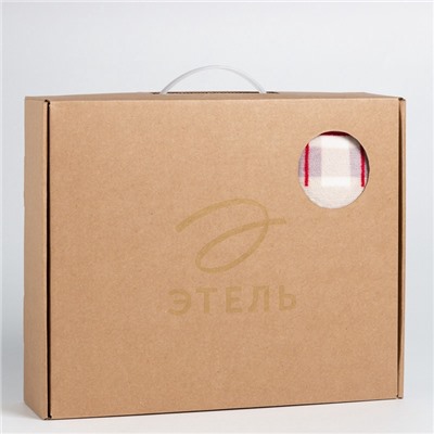 Плед с рукавами «Этель. Скандинавия», 150×200 см, корал-флис