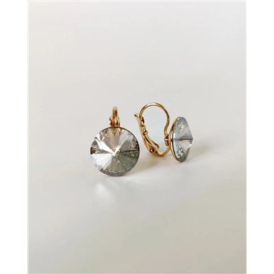 Серьги с кристаллами Swarovski