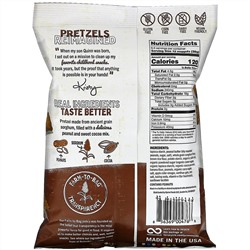 Quinn Popcorn, Pretzel Nuggets, Dark Chocolate'y Peanut Filled, 6.5 oz (184 g)