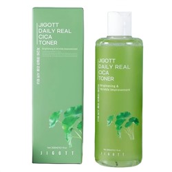 Jigott Успокаивающий тонер с центеллой / Daily Real Cica Toner, 300 мл 20915