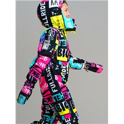 Варежки текстильные для девочек