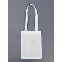 Сумка-Шопер детская под роспись лошадка «Новогодняя звездочка»