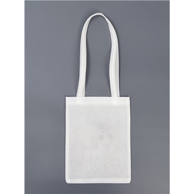 Сумка-Шопер детская под роспись лошадка «Новогодняя звездочка»