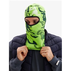 Маска-балаклава Green Spots, размер универсальный, зелёная