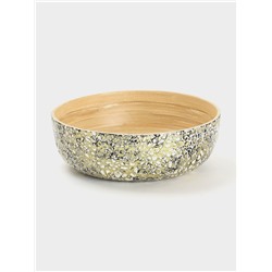 Салатник, 25×25×8 см, бамбук