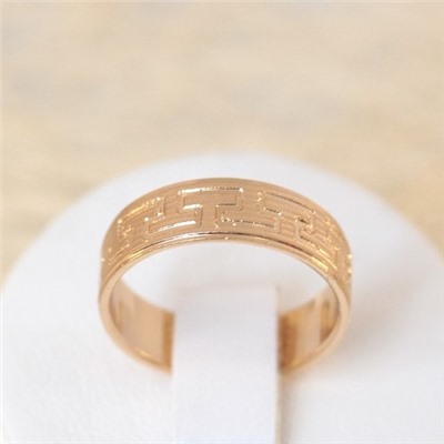 Кольцо позолота  Н01-10048 размер 17 18 18,5 19,5