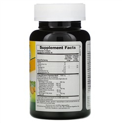 Nature's Plus, Source of Life, Animal Parade, омега 3/6/9 юниор, со вкусом натурального лимона, 90 капсул