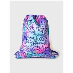 Сумка-мешок текстильная для девочек