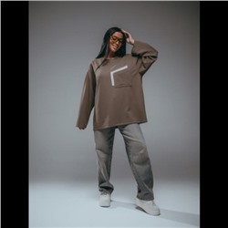 Свитшот женский Дабл (Хаки)