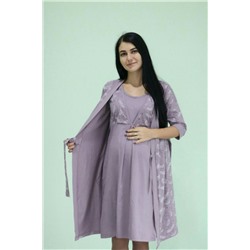 Халат + сорочка двойка