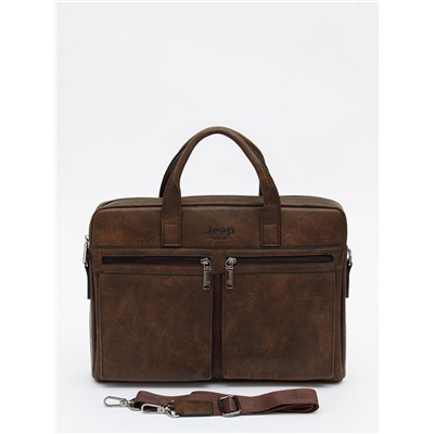 Портфель 6677-3 coffee Jeep