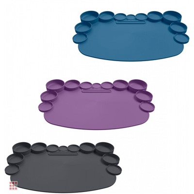 Коврик силиконовый для творчества (органайзер) 34,5*23см