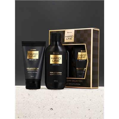 Подарочный набор мужской: гель для душа 300 мл и гель для бритья 110 мл