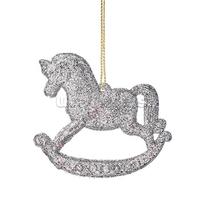 Набор новогодних украшений "Лошадки" (3шт х 8см)