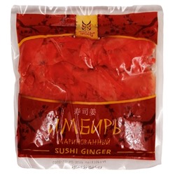 Маринованный имбирь розовый для суши «Мастер Шифу», Китай, 300 г
