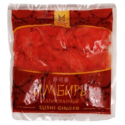 Маринованный имбирь розовый для суши «Мастер Шифу», Китай, 300 г