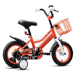Велосипед 12" Rocket Basic, цвет коралловый