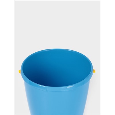 Ведро с крышкой и мерной шкалой, 10 л, d=27.3 см, h=28.7 см, МИКС
