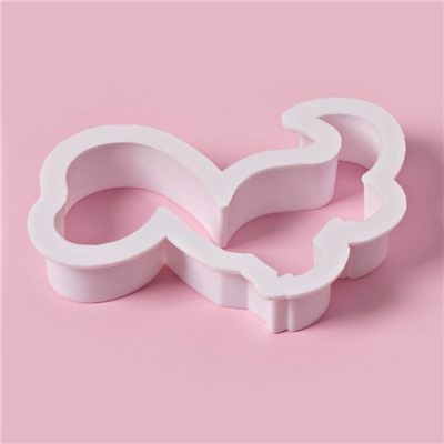 Формы для печенья Доляна «Хищные динозавры», набор 8 шт., пластик, белые