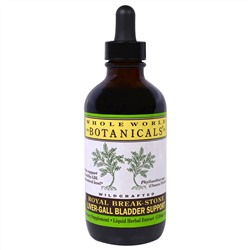 Whole World Botanicals, королевская камнеломка, средство для поддержания здоровья печени и желчного пузыря, 118 мл (4 унции)