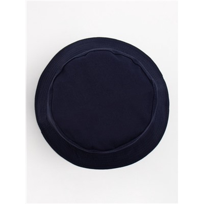 Панама двусторонняя унисекс MINAKU, цвет синий, чёрный, размер 56-58