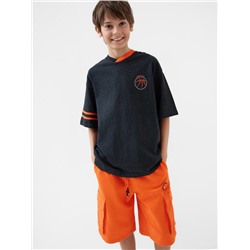 Комплект трикотажный для мальчиков: фуфайка (футболка), шорты