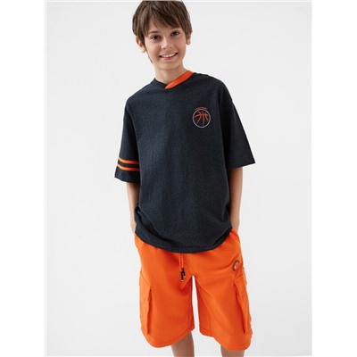 Комплект трикотажный для мальчиков: фуфайка (футболка), шорты