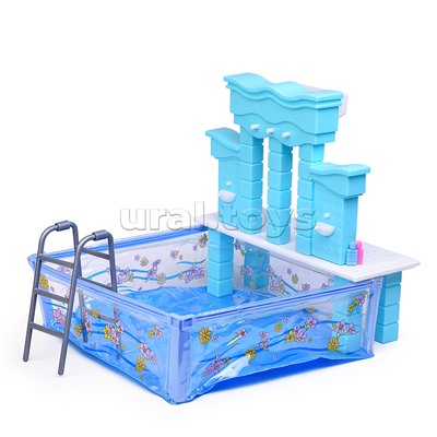 Набор мебели для кукол 2878 "Отпуск" в коробке