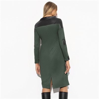 Платье с экокожей, Модное величие