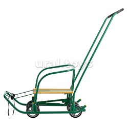 Игрушка. Санки детские "Ветерок 7 универсал+" (зеленый)