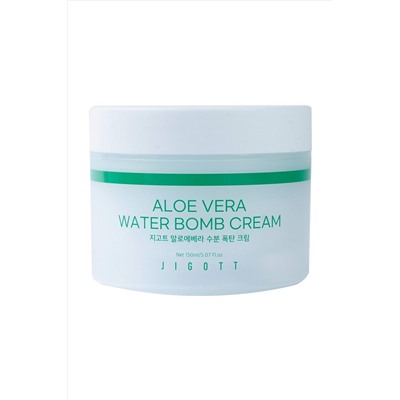 Jigott Крем для лица улажняющий с экстрактом алоэ вера / Aloe Vera Water Bomb Cream, 150 мл KRISTALLER, 1110214