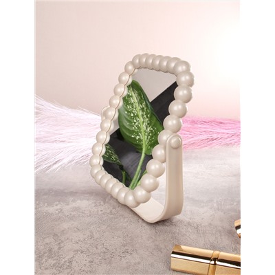 Зеркало настольное двустороннее 16х19 см / 2408 /уп 72/