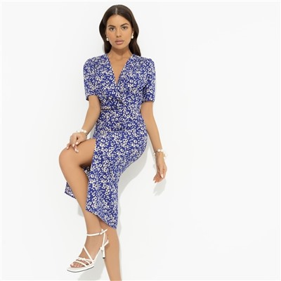 Платье из вискозы, Амур настиг (синий)