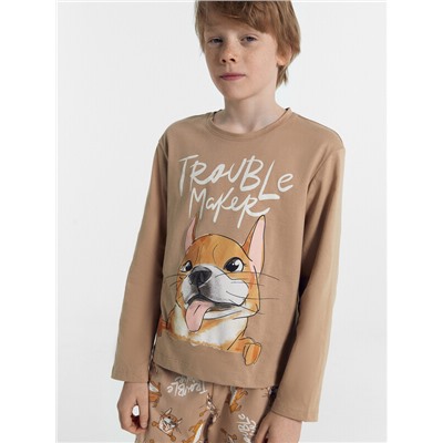 КОМПЛЕКТ ДЛЯ МАЛЬЧИКОВ (ДЖЕМПЕР, БРЮКИ) 563323