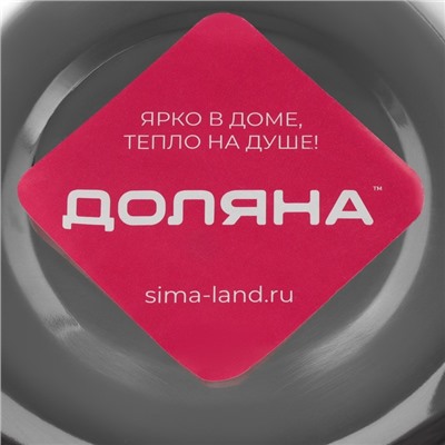 Миска Доляна, 650 мл, d=16.5 см, толщина 0.3 мм, нержавеющая сталь, хромированная