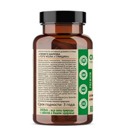 Гинкго билоба+Готу кола+Глицин OVERvit, 60 капсул